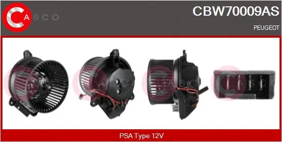 Interior Blower (CBW70009AS)