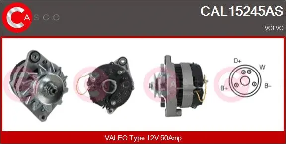 Alternator (CAL15245AS)