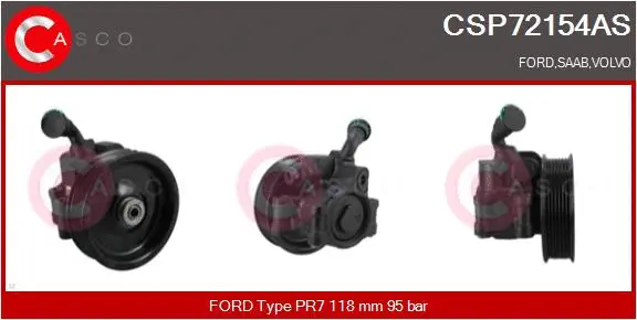 Hydraulic Pump, steering (CSP72154AS)