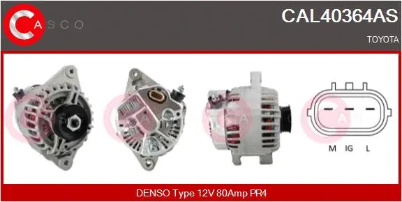 Alternator (CAL40364AS)