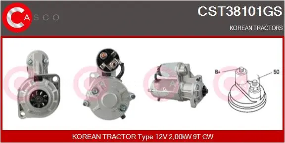 Starter (CST38101GS)