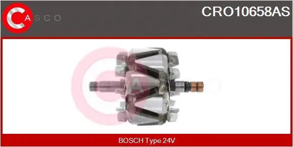 Rotor, alternator (CRO10658AS)