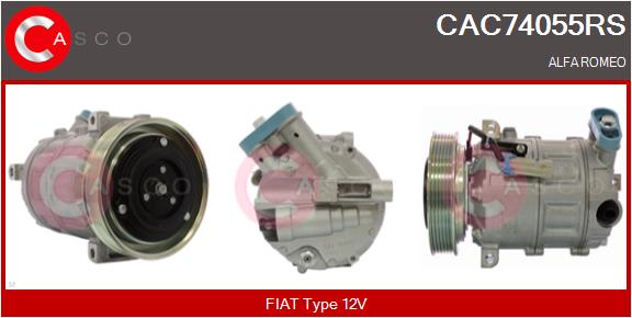 Compressor, air conditioning (CAC74055RS)