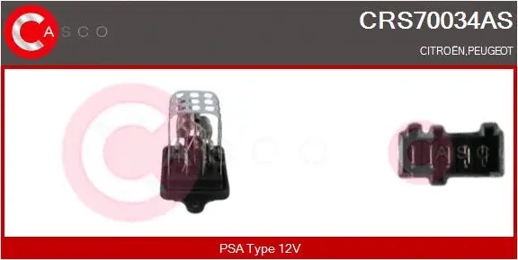 Resistor, interior blower (CRS70034AS)