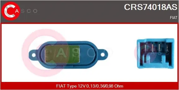 Resistor, interior blower (CRS74018AS)