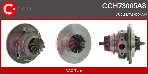 Core assembly, turbocharger (CCH73005AS)
