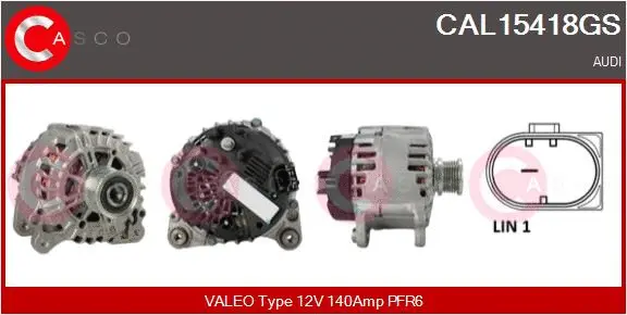 Alternator (CAL15418GS)