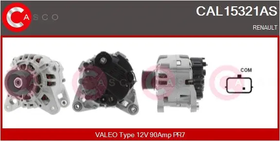 Alternator (CAL15321AS)