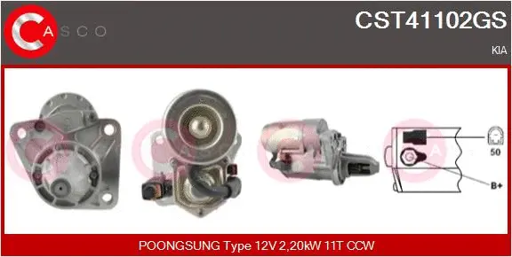 Starter (CST41102GS)