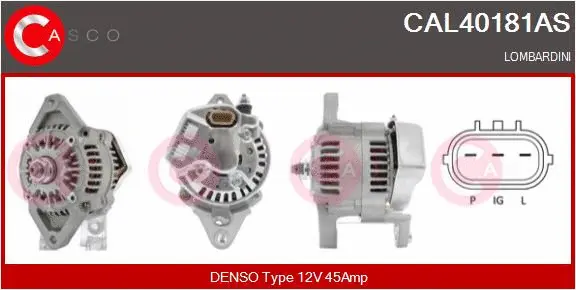 Alternator (CAL40181AS)
