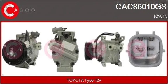 Compressor, air conditioning (CAC86010GS)