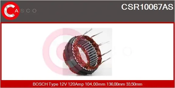 Stator, alternator (CSR10067AS)