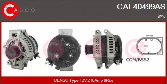 Alternator (CAL40499AS)