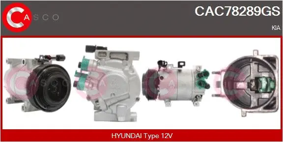 Compressor, air conditioning (CAC78289GS)