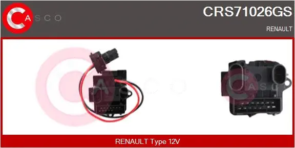 Resistor, interior blower (CRS71026GS)