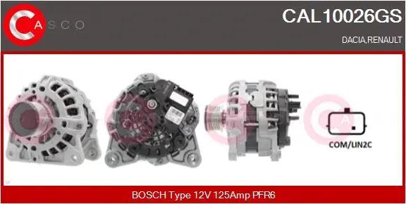 Alternator (CAL10026GS)