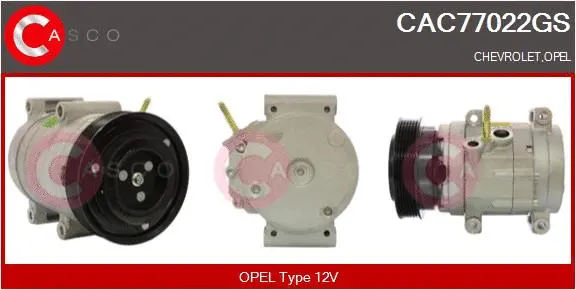 Compressor, air conditioning (CAC77022GS)