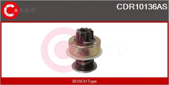 Pinion, starter (CDR10136AS)