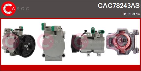 Compressor, air conditioning (CAC78243AS)
