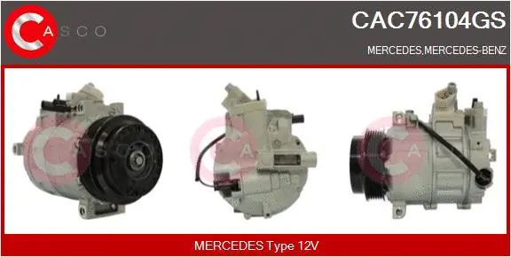 Compressor, air conditioning (CAC76104GS)