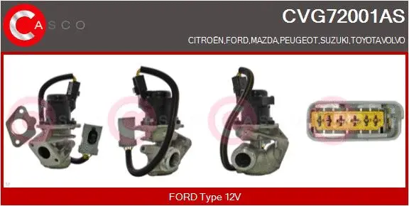 EGR Valve (CVG72001AS)