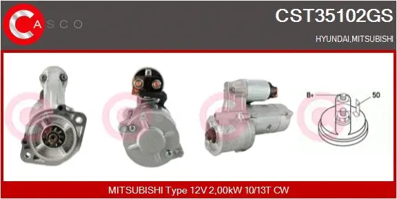 Starter (CST35102GS)