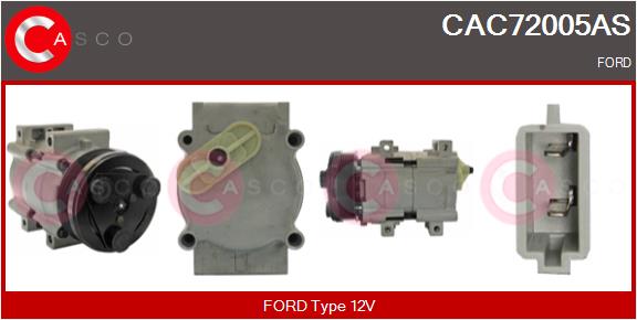 Compressor, air conditioning (CAC72005AS)