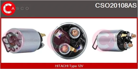 Solenoid Switch, starter (CSO20108AS)
