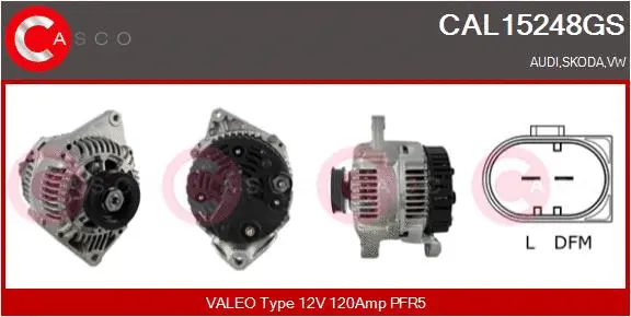 Alternator (CAL15248GS)