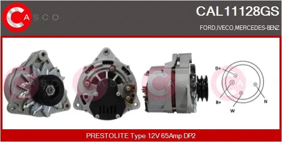Alternator (CAL11128GS)