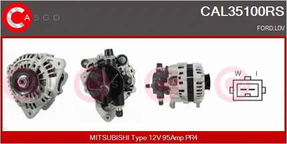 Alternator (CAL35100RS)