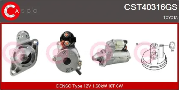 Starter (CST40316GS)