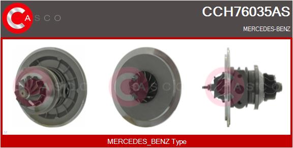 Core assembly, turbocharger (CCH76035AS)