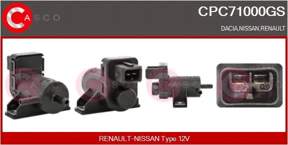 Pressure Converter, exhaust control (CPC71000GS)