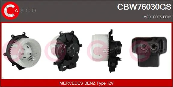 Interior Blower (CBW76030GS)