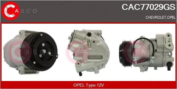 Compressor, air conditioning (CAC77029GS)