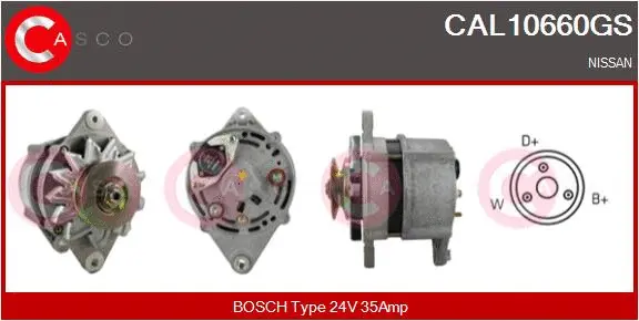 Alternator (CAL10660GS)