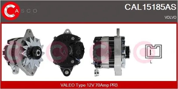 Alternator (CAL15185AS)