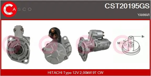 Starter (CST20195GS)