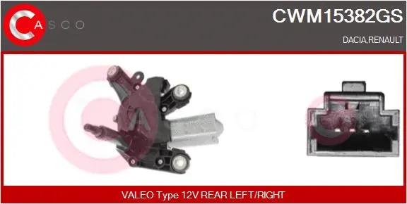 Wiper Motor (CWM15382GS)