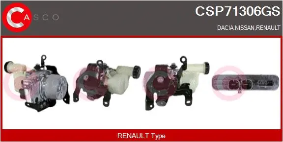 Hydraulic Pump, steering (CSP71306GS)