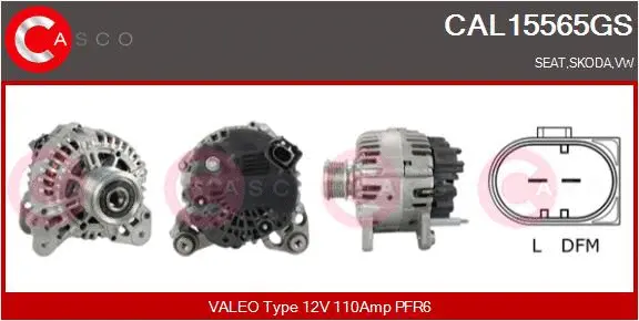Alternator (CAL15565GS)