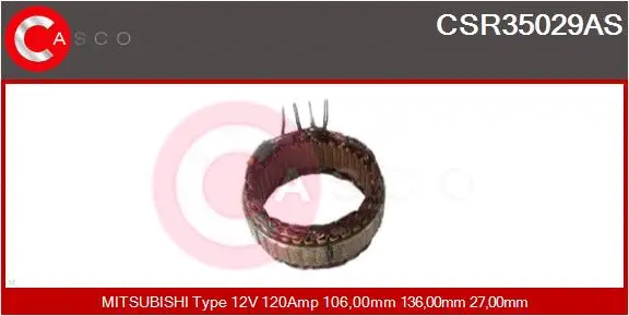 Stator, alternator (CSR35029AS)