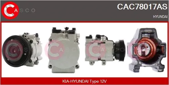 Compressor, air conditioning (CAC78017AS)
