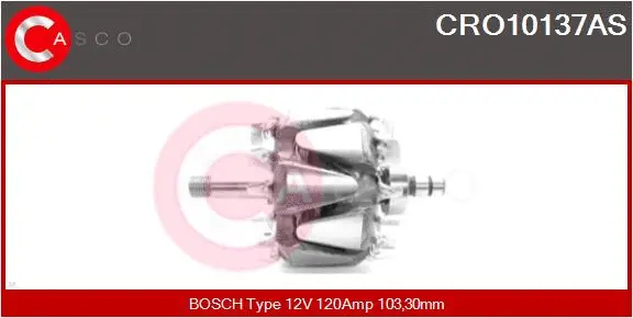 Rotor, alternator (CRO10137AS)