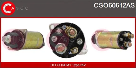 Solenoid Switch, starter (CSO60612AS)