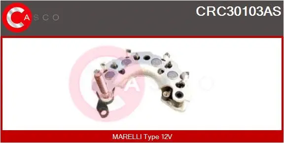 Rectifier, alternator (CRC30103AS)