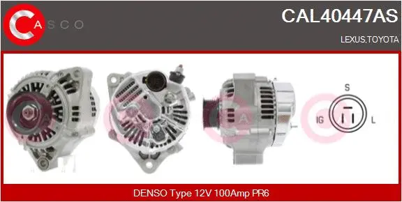 Alternator (CAL40447AS)