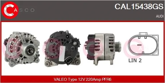 Alternator (CAL15438GS)