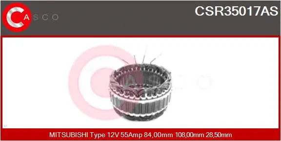 Stator, alternator (CSR35017AS)